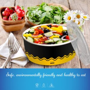 Excellent packaging and printing salad bowls