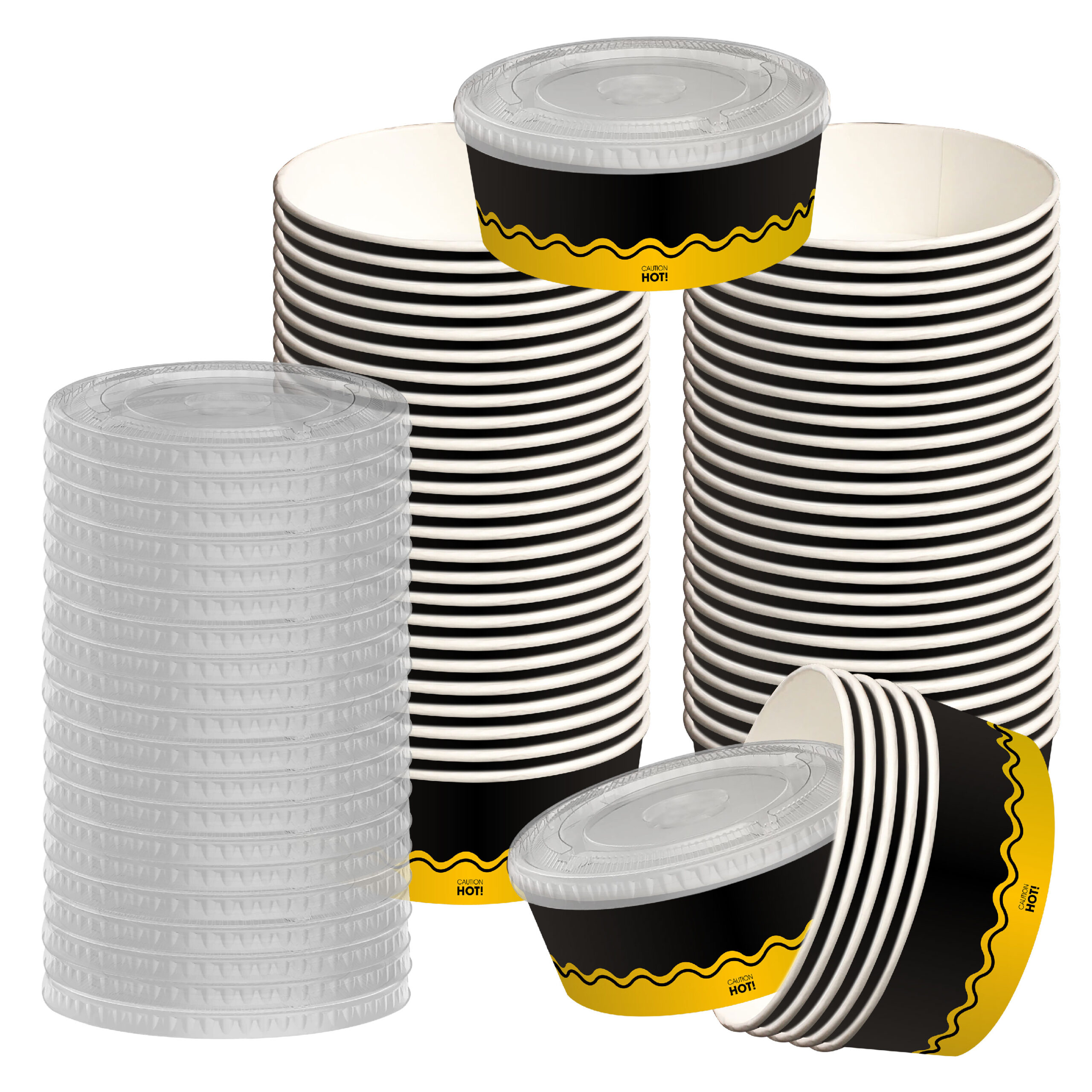 Excellent packaging and printing salad bowls