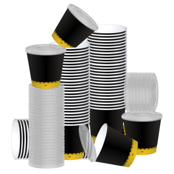 Excellent printing and packaging soup cups