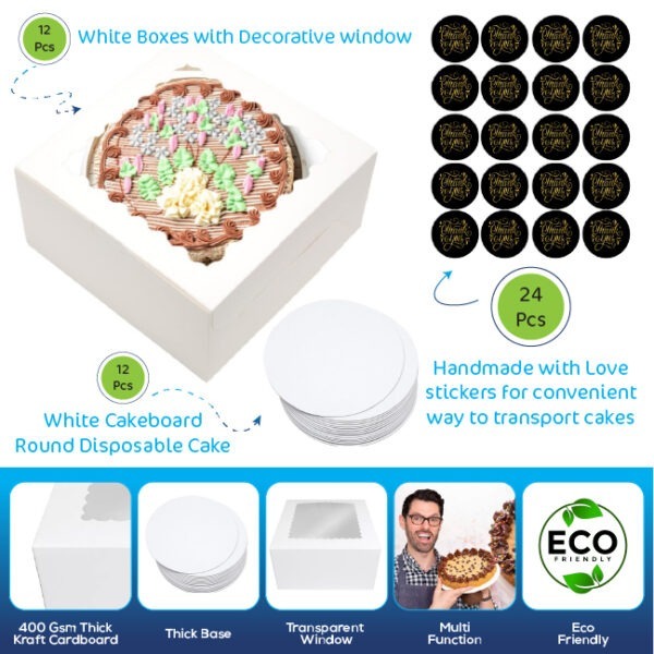 Excellent Packaging & Printing Cake Box product features image