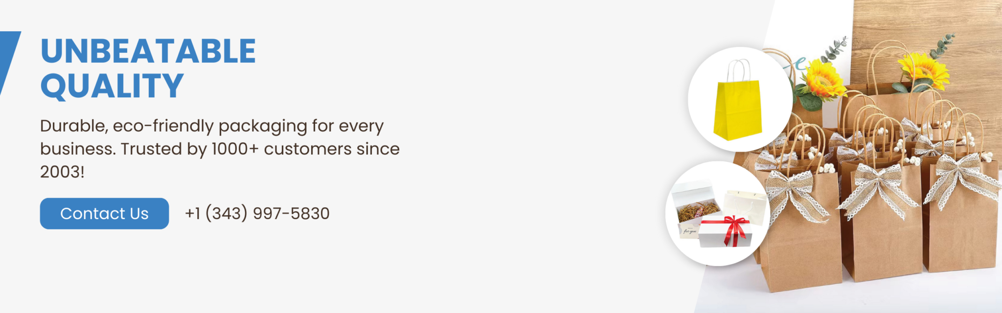 Excellent Packaging and Printing banner